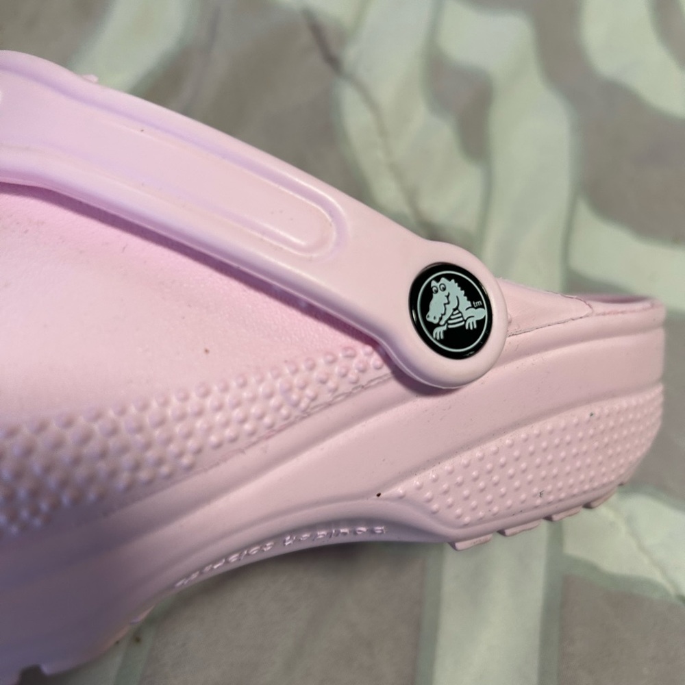 CROCS Light Pink Women's Slippers